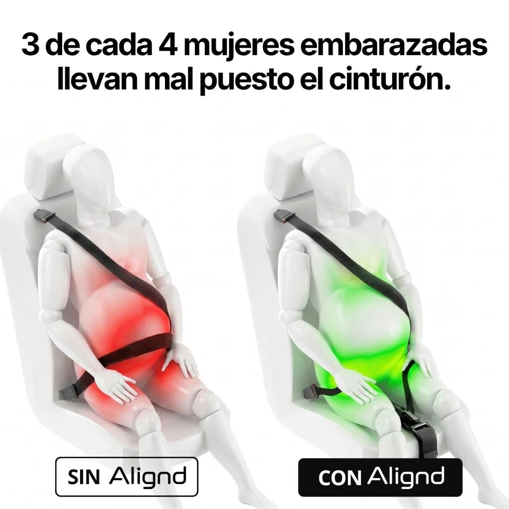 Ajustador de Cinturón para Embarazadas